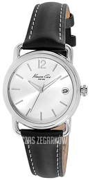 Kenneth Cole Modern Core Srebrny/Skóra Ø40 mm KC2817
