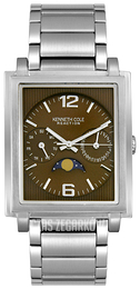 Kenneth Cole Brązowy/Stal KC3629