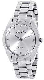 Kenneth Cole Diamond Srebrny/Stal Ø39 mm KC4947