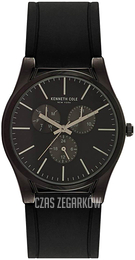 Kenneth Cole Czarny/Guma Ø44 mm KC50490002