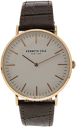 Kenneth Cole Classic Biały/Skóra Ø39 mm KC50507002