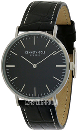 Kenneth Cole Czarny/Skóra Ø39 mm KC50507004