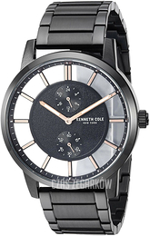 Kenneth Cole Czarny/Stal Ø44.2 mm KC50570001