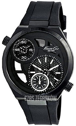 Kenneth Cole Transparency Czarny/Guma Ø43 mm KC8028