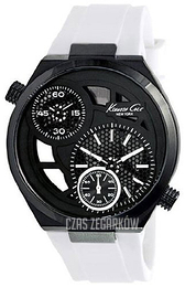 Kenneth Cole Czarny/Guma Ø44 mm KC8029