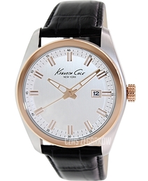 Kenneth Cole Classic Srebrny/Skóra Ø44 mm KC8037