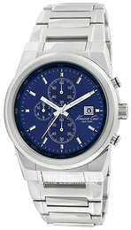 Kenneth Cole Niebieski/Stal Ø43 mm KC9002