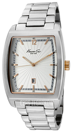 Kenneth Cole Srebrny/Stal Ø40 mm KC9068