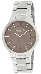 Kenneth Cole Slim Brązowy/Stal Ø44 mm KC9107