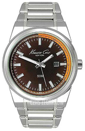 Kenneth Cole Brązowy/Stal Ø43 mm KC9193