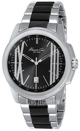 Kenneth Cole Classic Czarny/Stal Ø42 mm KC9385