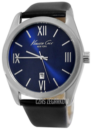 Kenneth Cole Niebieski/Skóra Ø40 mm KCW1034