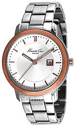 Kenneth Cole Srebrny/Stal Ø42 mm KCW3049