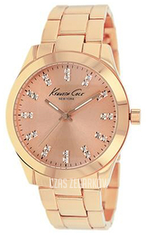Kenneth Cole Zloty/Stal w kolorze różowego złota Ø40 mm KCW4030