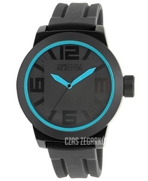 Kenneth Cole Reaction Czarny/Guma Ø48 mm RK1234