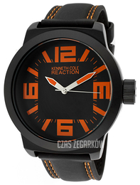 Kenneth Cole Czarny/Guma Ø52 mm RK1245