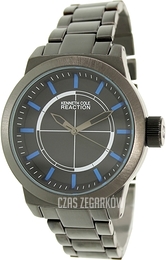 Kenneth Cole Czarny/Stal Ø48 mm RK3253