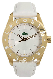 Lacoste Biarritz Biały/Skóra Ø38 mm 2000586