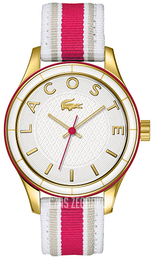 Lacoste Sydney Biały/Tkanina Ø42 mm 2000770