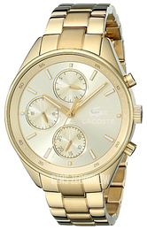 Lacoste Philadelphia Żółte złoto/Stal w odcieniu złota Ø38.5 mm 2000866