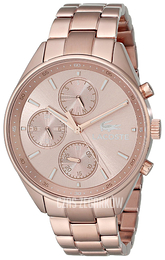 Lacoste Philadelphia Różowe złoto/Stal w kolorze różowego złota Ø38 mm 2000867