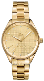 Lacoste Philadelphia Żółte złoto/Stal w odcieniu złota Ø39 mm 2000898