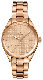 Lacoste Philadelphia Różowe złoto/Stal w kolorze różowego złota Ø35 mm 2000899