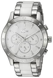 Lacoste Charlotte Biały/Stal Ø40 mm 2000962