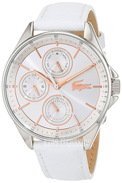 Lacoste Philadelphia Srebrny/Skóra Ø40 mm 2000983