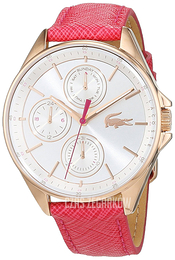 Lacoste Philadelphia Srebrny/Skóra Ø40 mm 2000984