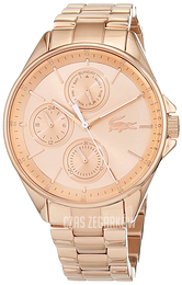 Lacoste Philadelphia Różowe złoto/Stal w kolorze różowego złota Ø40 mm 2000985