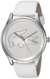 Lacoste Victoria Srebrny/Skóra Ø38 mm 2001001