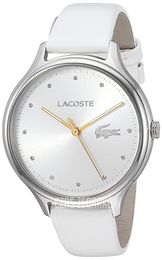 Lacoste Srebrny/Skóra Ø38 mm 2001005