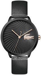 Lacoste Czarny/Skóra Ø38 mm 2001069