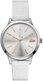 Lacoste Srebrny/Skóra Ø36 mm 2001089
