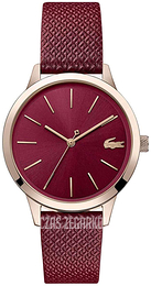 Lacoste Czerwony/Skóra Ø36 mm 2001092