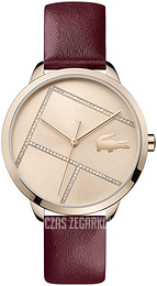 Lacoste Różowe złoto/Skóra Ø38 mm 2001094