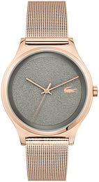 Lacoste Szary/Stal w kolorze różowego złota Ø38 mm 2001193