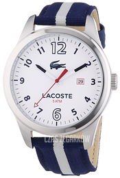 Lacoste Auckland Biały/Tkanina Ø44 mm 2010722