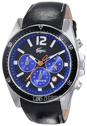 Lacoste Seattle Czarny/Skóra Ø43 mm 2010752