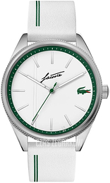Lacoste Biały/Skóra Ø42 mm 2011050