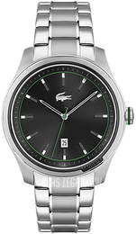 Lacoste Musketeer Czarny/Stal Ø43 mm 2011148