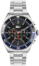 Lacoste Tiebreaker Czarny/Stal Ø44 mm 2011155