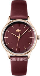 Lacoste Club Czerwony/Skóra Ø34 mm 2021256