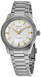 Longines Conquest Heritage Srebrny/Stal Ø38 mm L1.649.4.72.6