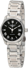 Longines Master Czarny/Stal Ø25.5 mm L2.128.4.51.6