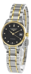 Longines Master Czarny/Stal Ø25.5 mm L2.128.5.57.7