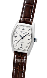 Longines Evidenza Srebrny/Skóra Ø26 mm L2.142.4.73.4