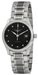 Longines Master Czarny/Stal Ø29 mm L2.257.4.57.6