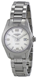 Longines Conquest Ladies Srebrny/Stal Ø29.5 mm L2.285.4.76.6